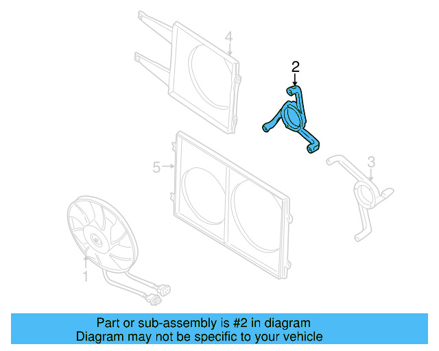 Fan Assembly Bracket 1J0-121-206-F - View 8