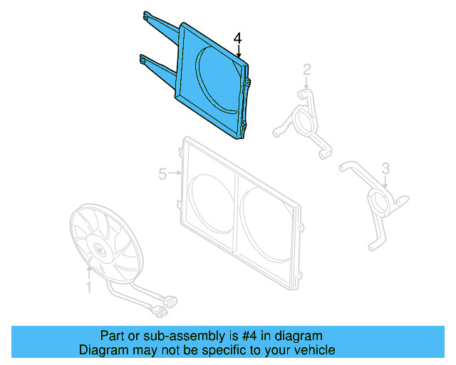 Fan Shroud 1J0-121-205-B-B41 - View 17