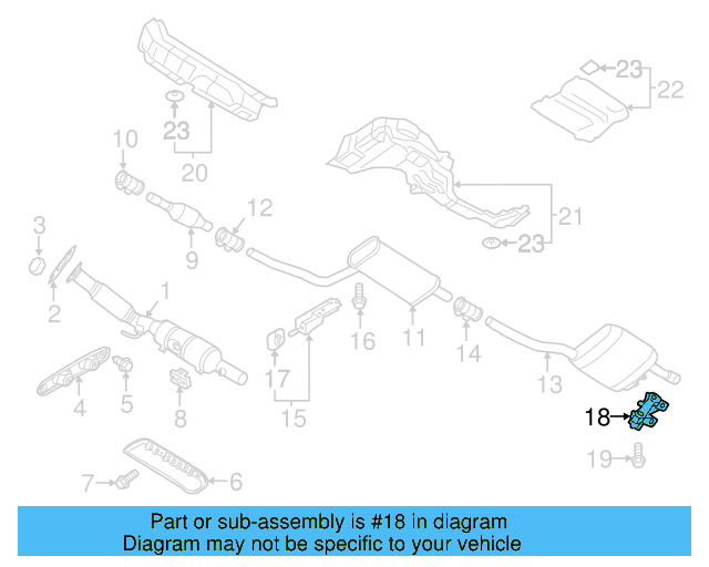 Rear Bracket 3C0-253-144-A - View 12