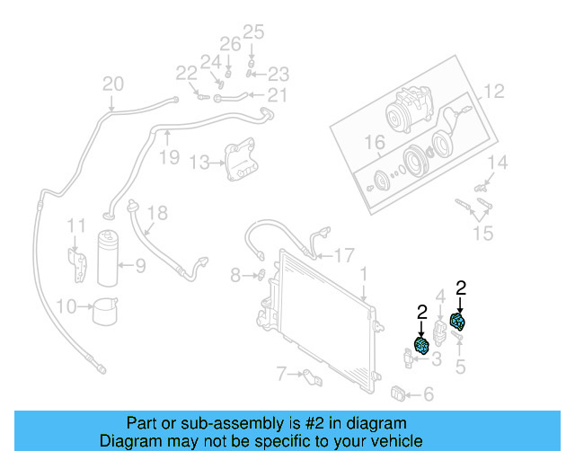 Upper Insulator 8D0-260-425 - View 12