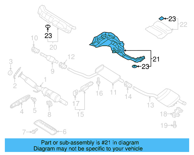 Heat Shield 561-825-721 - View 6