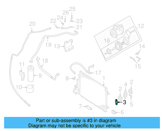 Upper Insulator Bracket 4D0-260-427 - View 4