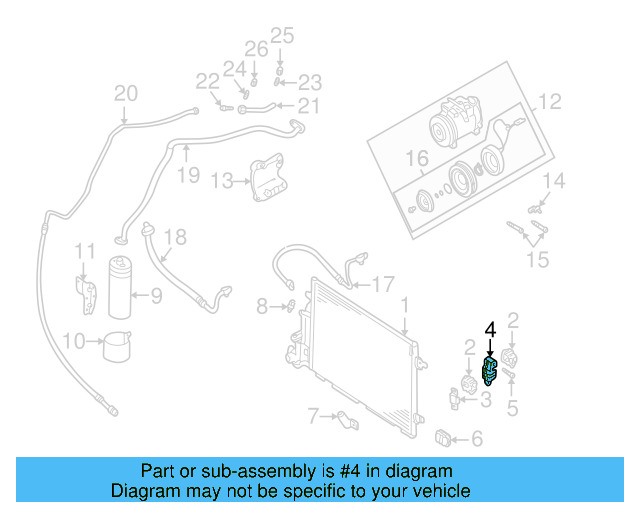 Upper Insulator Bracket 8D0-260-427