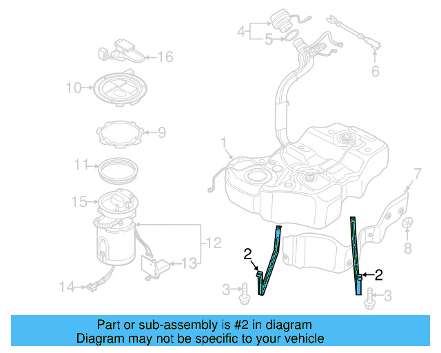 Tank Strap 561-201-653 - View 7