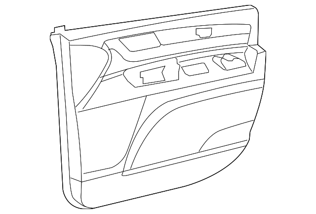 Door Trim Panel 7B0-867-011-DK5