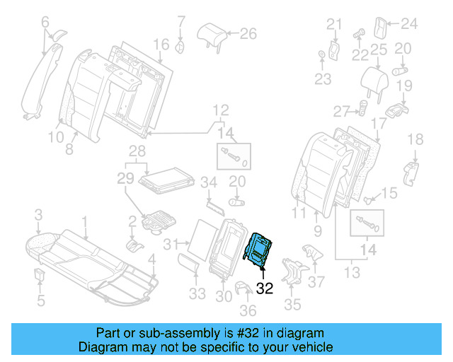 Frame 1K0-885-219-82V - View 6