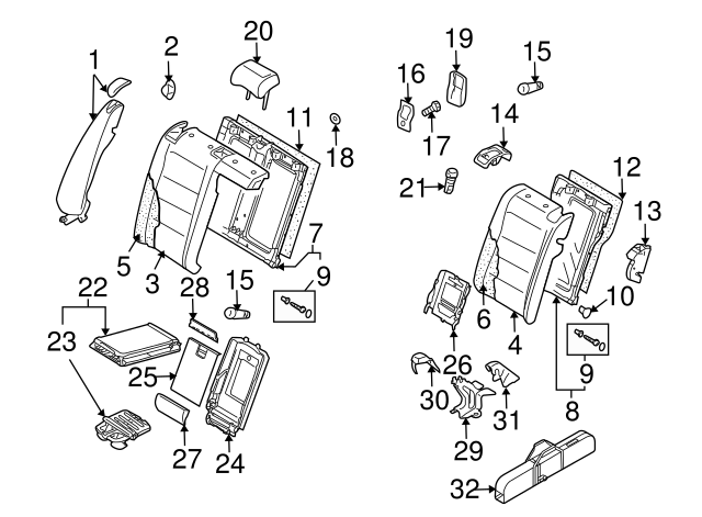 Center Mount 1K0-886-177-D