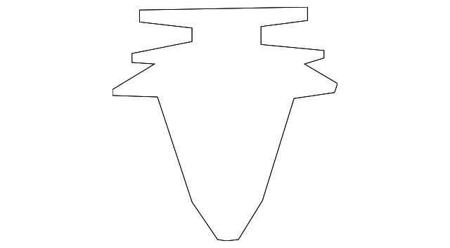 Door Trim Panel Clip 7B0-867-199