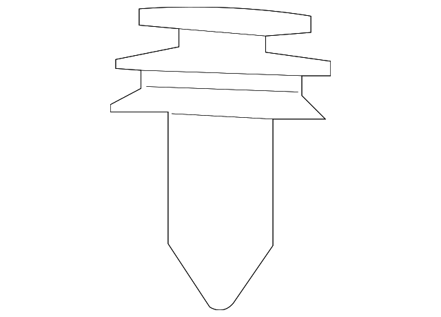 Door Trim Panel Clip 7B0-867-199 - View 2