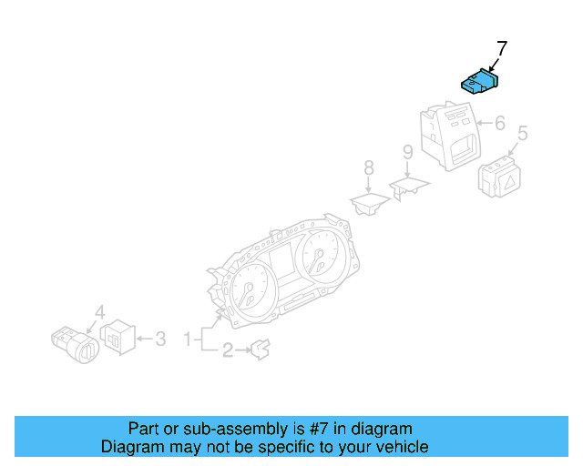 Air Bag Switch 5C5-919-237-WGI - View 21