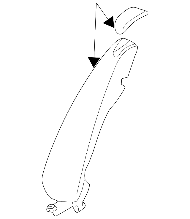 Seat Back End 1K5-885-703-AR-3Z8 - View 3