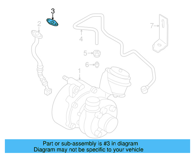 Return Line Gasket 028-145-757 - View 20