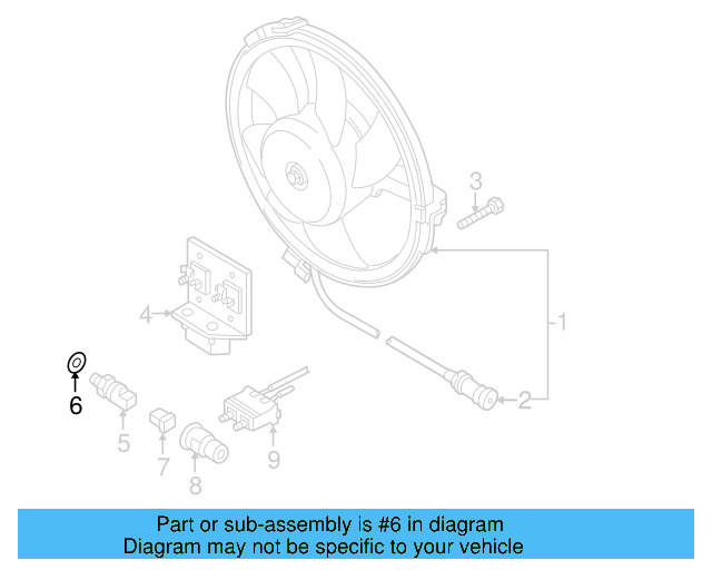 Thermo Switch Housing 893-906-231 - View 23