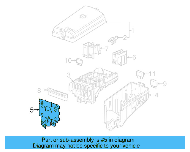End Plate 5Q0-927-165-G - View 9