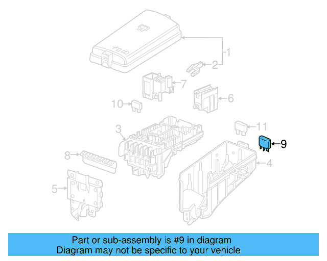 Accessory Power Relay 03L-907-282-B - View 11