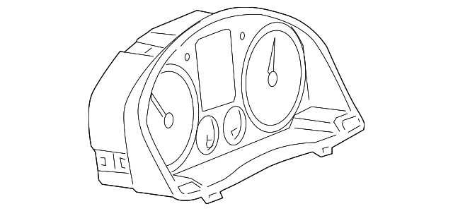 Cluster Assembly 1K0-920-974-P-Z01 - View 2