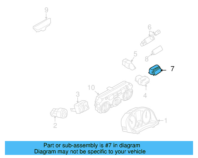 Blank Cover 2K0-959-623-9B9 - View 40