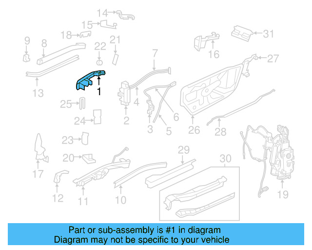Handle, Inside 7B0-843-641-XD1