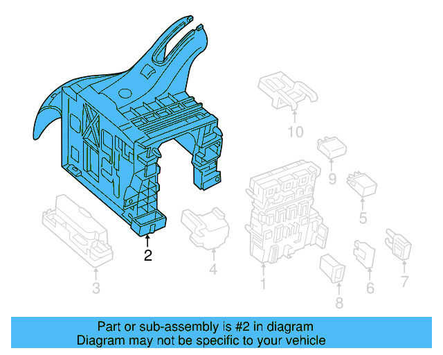 Mount Bracket 5Q1-941-395 - View 17