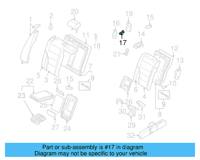 storage bin only does not include drink holder 1K5-863-383-A-75R - View 21