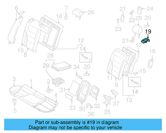 Escutcheon 1K5-885-894-7G8 - View 2