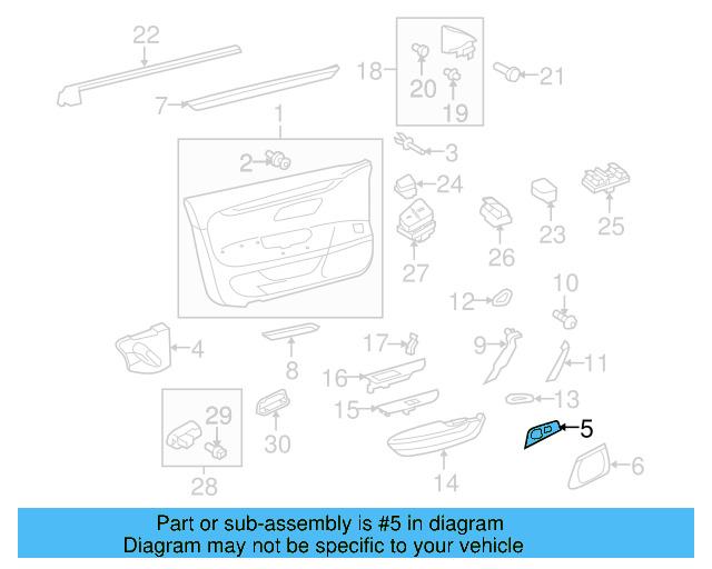 Upper Grille 3C1-868-158-A-95T