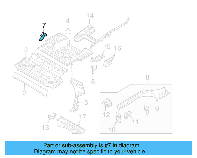 Seat Bracket 1K0-804-094-A - View 21