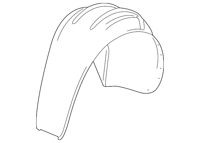 Wheelhouse Liner 3D0-810-970-E