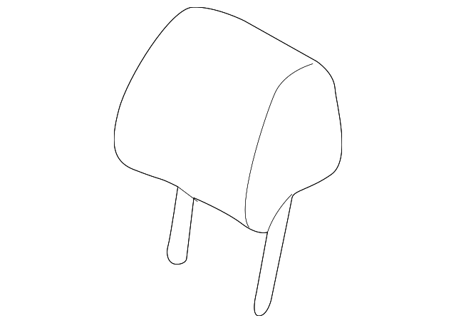 Headrest 1K0-885-901-R-3G2