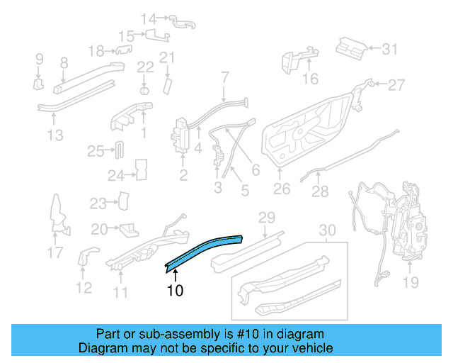 Lower Track 7B0-843-874-R - View 7
