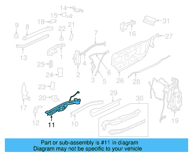 Lower Track 7B0-843-873-S - View 4