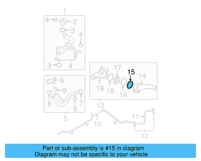 Flange Seal 07K-121-149 - View 29