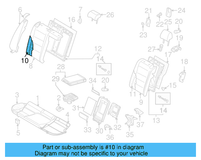 storage bin only does not include drink holder 1K5-863-383-A-75R - View 18