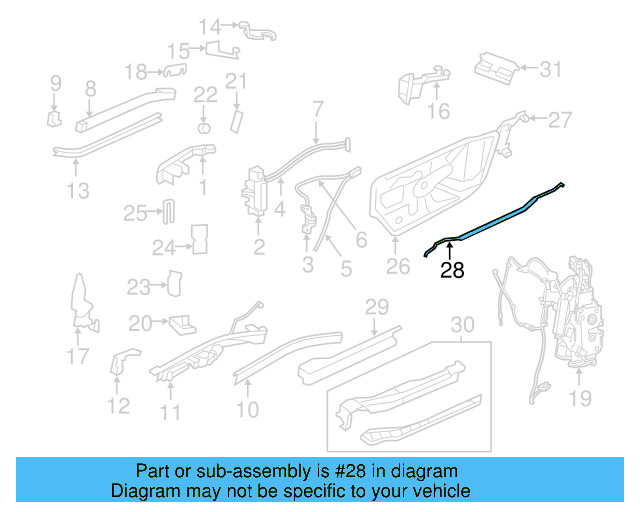 Link Rod 7B0-843-176 - View 3