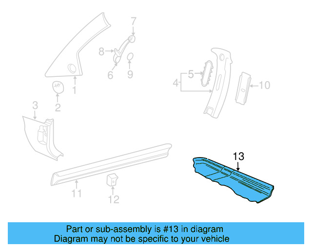 Grip Handle 1C0-857-605-E-Y20 - View 11