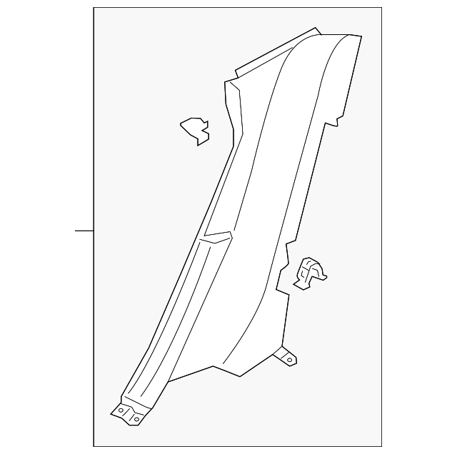 Upper Quarter Trim 3G8-867-242-82V