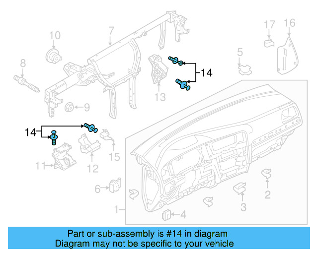 Side Trim Rivet N-911-585-01 - View 33