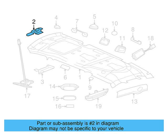 Front Bracket 7B0-868-519 - View 2