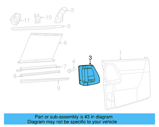 Handle, Inside 7B0-843-641-HL9