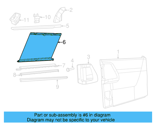 Sunshade 7B0-861-333-B