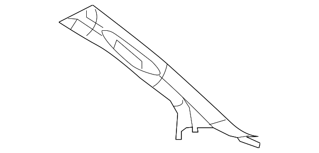 Windshield Pillar Trim 7B0-867-233-B-HDA