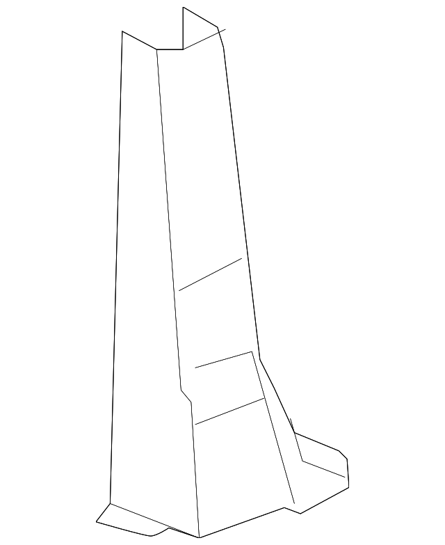 Lower Center Pillar Trim 7B0-867-240-C-XT1