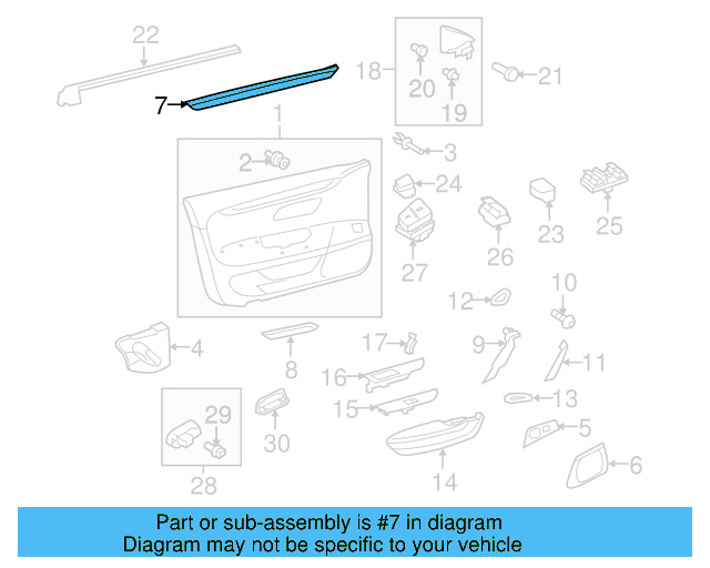 Insert 3C8-867-409-R-WY6