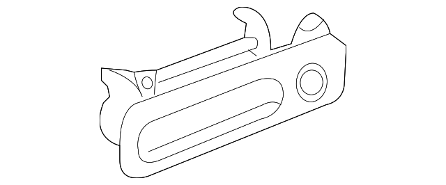 Handle (Unpainted) 6n0827565agru - View 2