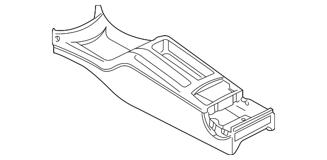 Rear Console 1J0-863-323-P-4TE