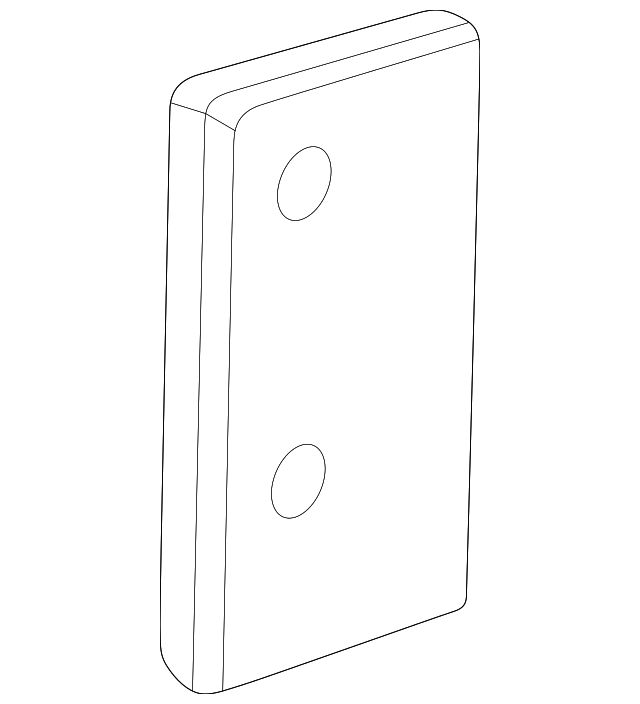 Handle Mount Plate 281-847-725