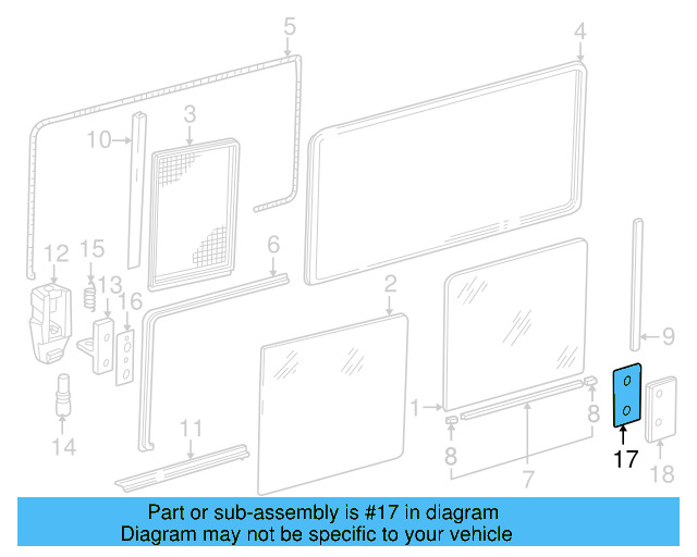 Handle Gasket 281-847-739