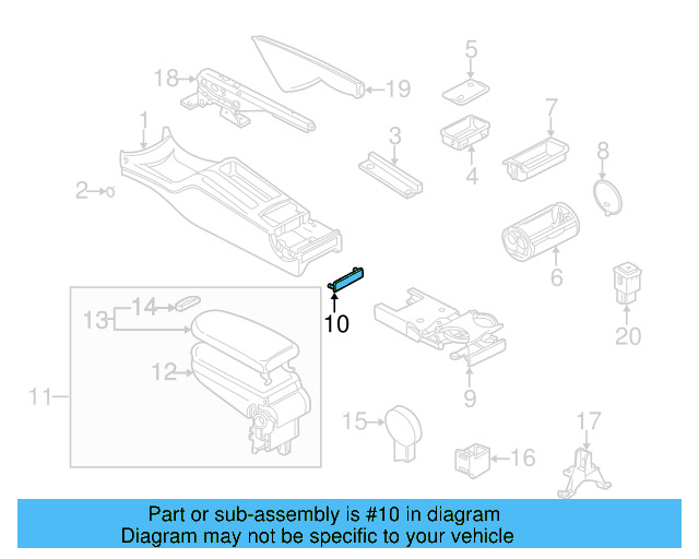 Side Trim 1K0-864-376-G-7G8