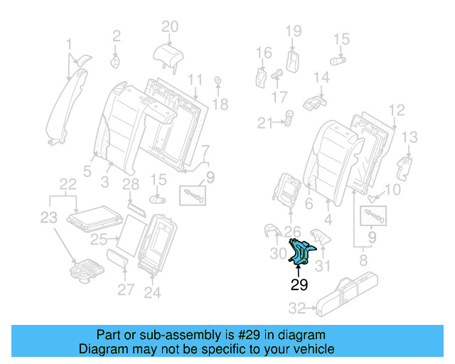 Cup Holder 8P0-885-995-B-6PS - View 38