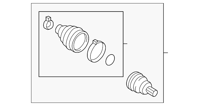 Outer Joint Assembly 1K0-498-099-J - View 27